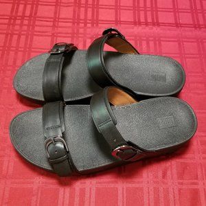FITFLOP EDIT Black Leather 38 US 7